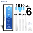 NOHON запасная батарея для Apple iPhone 6 6G Высокая реальная емкость 3,82 V 1810mAh литий-полимерная Встроенная литиевая батарея с инструментами