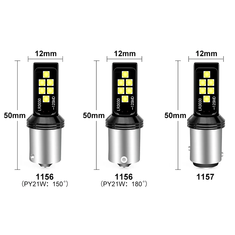1156 BA15S P21W светодиодный BAU15S PY21W BAY15D автомобильная светодиодная лампочка хвост лампочки для стоп-сигналов 12V автомобильные стояночные фонари заднего хода лампы дневные ходовые огни белый свет