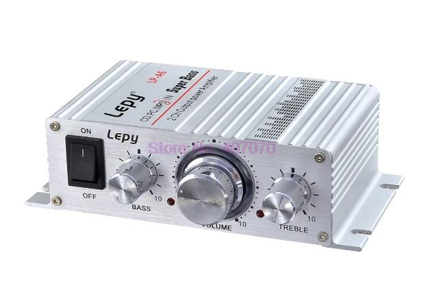 Через DHL/Fedex 20 шт LP A6 Lepy Mini 2 Ch Hi Fi стерео аудио автомобильный домашний выходной
