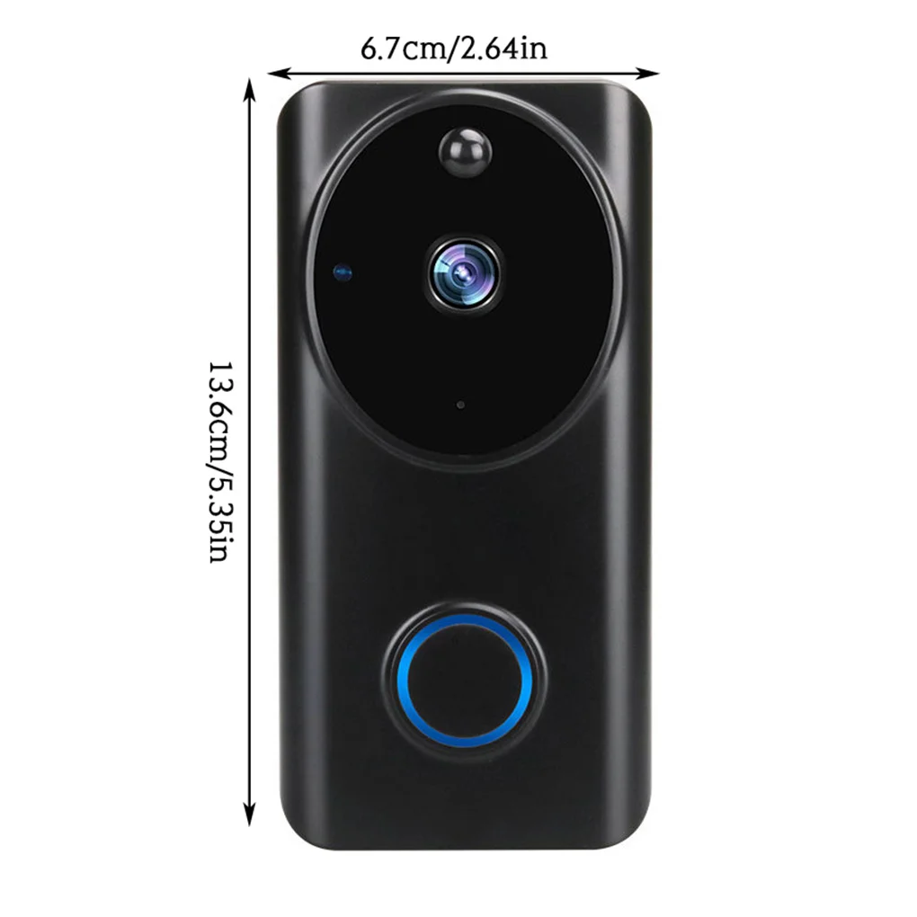 

Visual Doorbell WiFi Wireless Smart Door Bell Phone Remote Video Home Alarm Door Chime 2021 New Arrivals