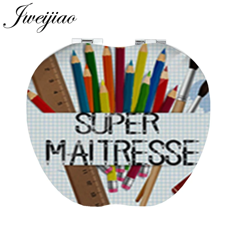Портативное зеркало JWEIJIAO Super Maitresse для игр пенал в форме яблока фотографии espejos