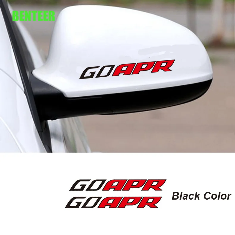 2 шт. Автомобильная наклейка на зеркало заднего вида для Volkswagen Апрель Golf6 Golf7 поло