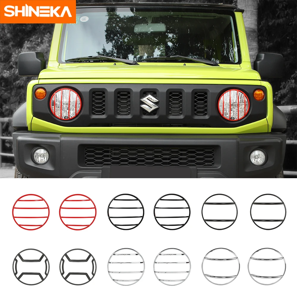 Колпаки для лампы SHINEKA Suzuki Jimny JB74 2019 + украшение передней фары автомобиля защитная