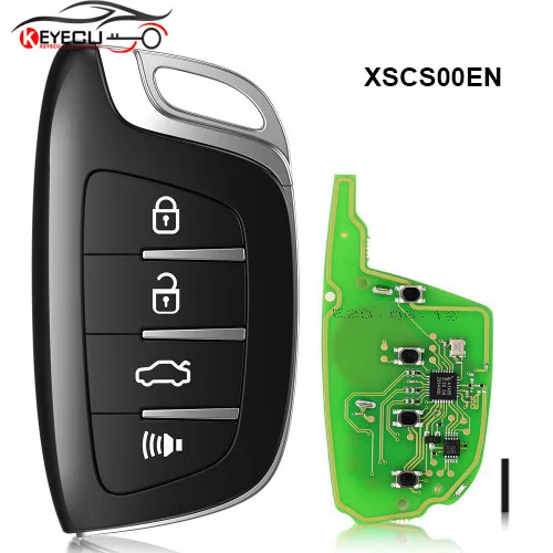 Ключ приближения KEYECU 5 шт./лот Xhorse Smart Universan для VVDI Key Tool Mini VVDI2 английская версия