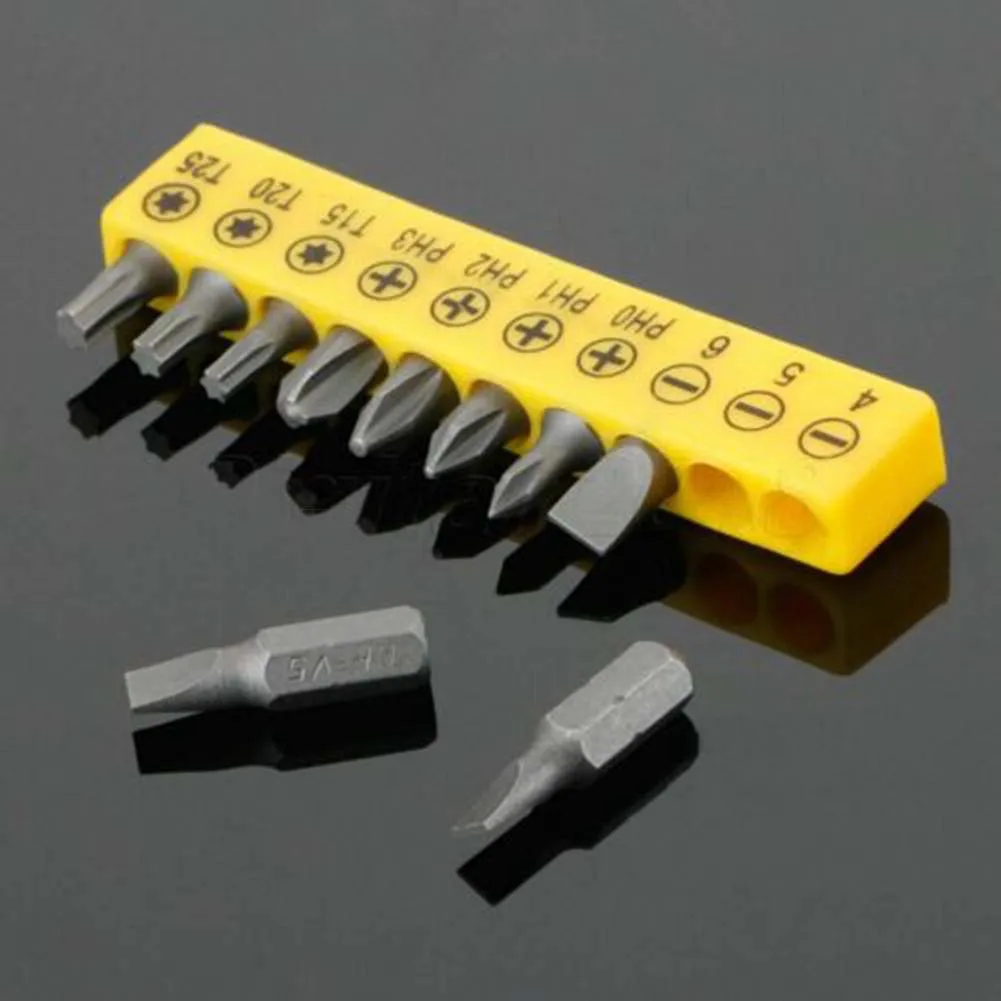 

(4 Bits 6 PH0 PH1 PH2 PH3 T15 T20 10pcs Hexagon Screw Screwdriver Cars