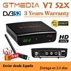 Спутниковый ресивер GTMedia V7, S2X, Full HD, декодер DVB-S2 + Обновление USB, Wi-Fi, gtmedia V7S, HD, gtmedia v7s2x, приемник без приложения