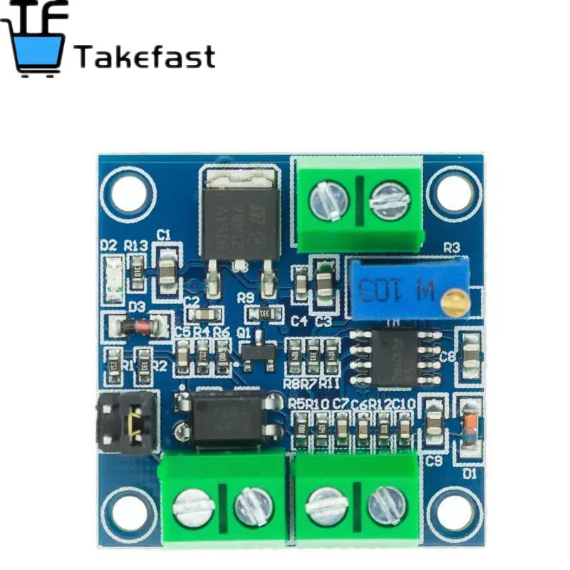 1 шт. устройство от PWM до модуль преобразователя Напряжения 0%-100% 0-10 В для PLC MCU