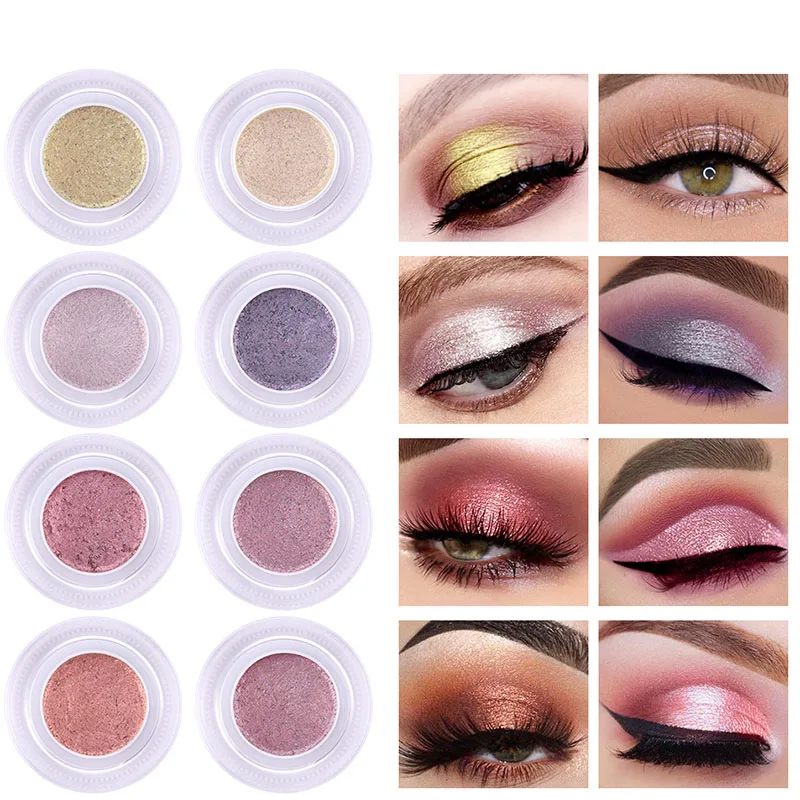 Тени для век блестящие долговечные мерцающие Сияющие высокоглянцевые тени KG66 |