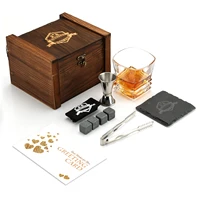 whiskey stones and glass gift box set granite chilling rocks best drinking for men dad husband birthday party holiday present