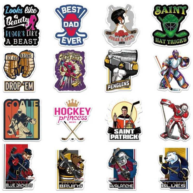 

10/30/50PCS Rugby Series Graffiti Stickers Luggage Laptop Guitar Waterproof Stickers