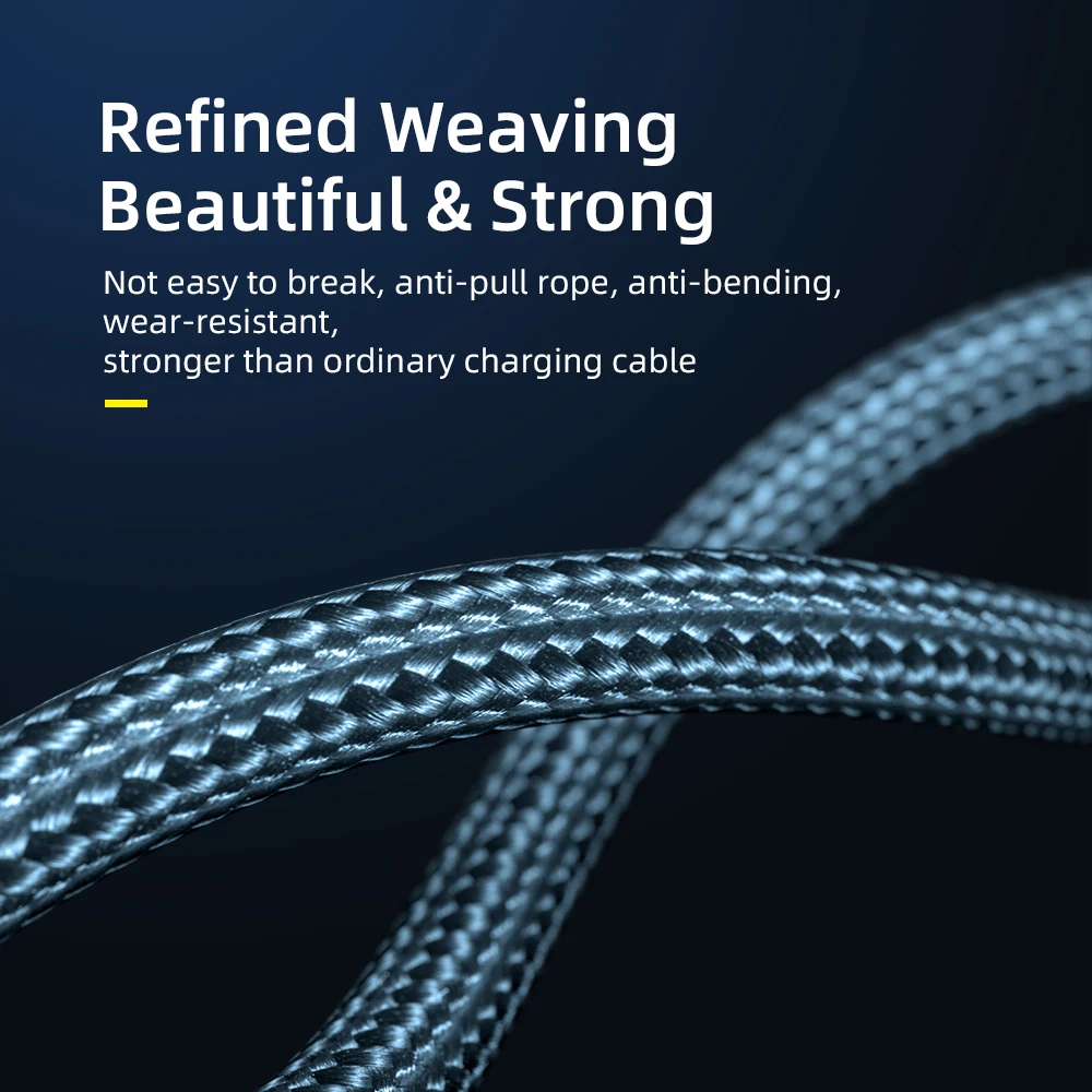 essager 3a usb type c cable fast phone charging cord for xiaomi mi 11 redmi note 10 9 samsung huawei mobile phones charger wire free global shipping