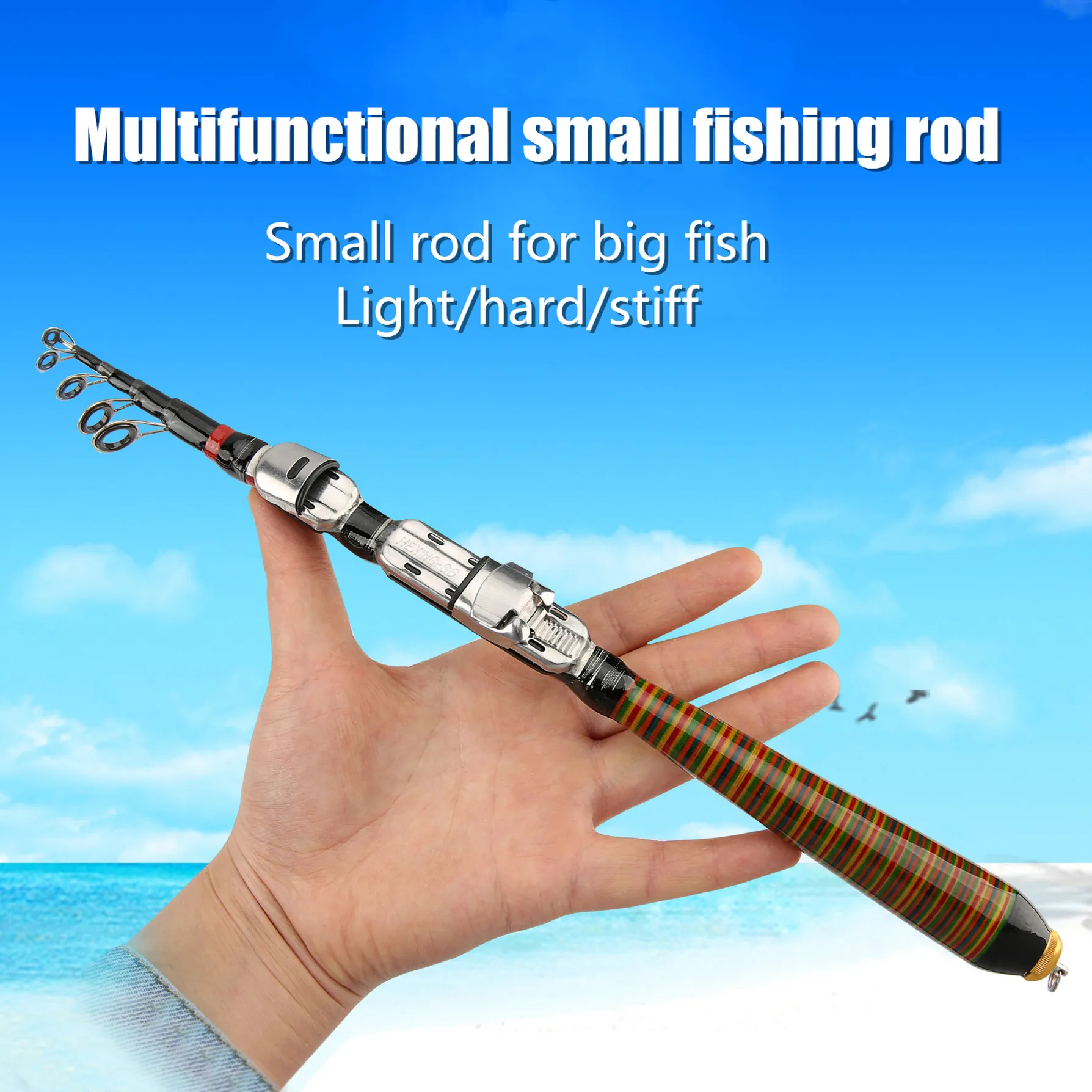 

Удилище карбоновое выдвижное, 1,2-2,4 м