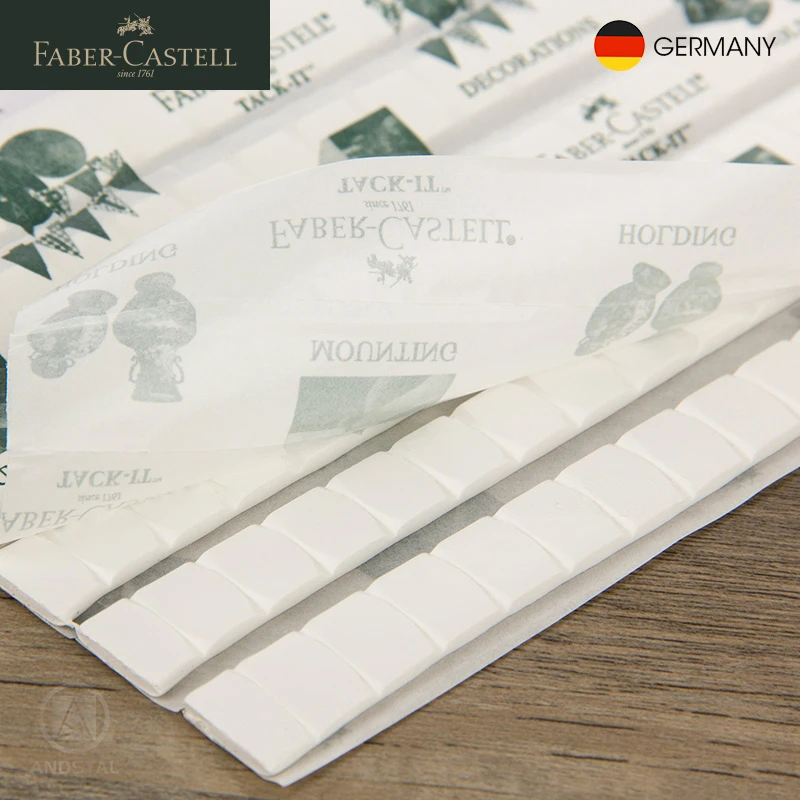 Многофункциональная клейкая глина Faber-Castell Tack-It Нетоксичная многоразовая Съемная