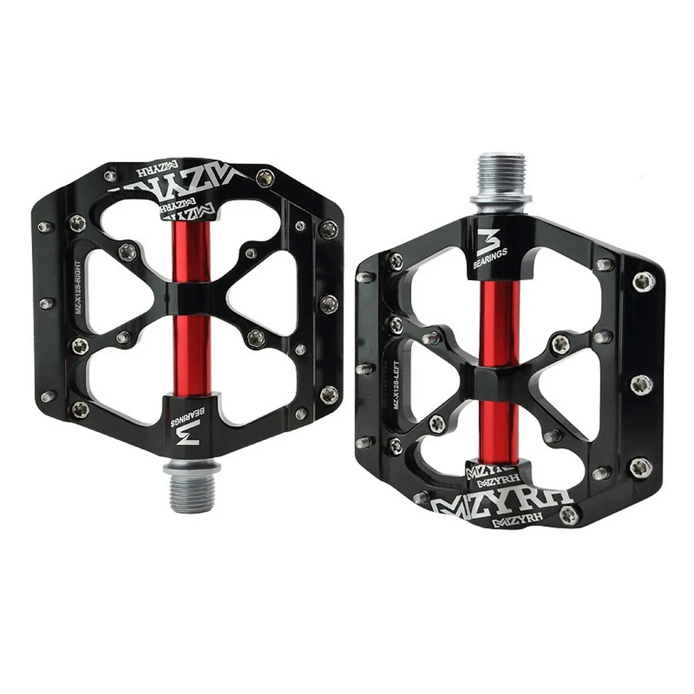 

Bicycle Mountain Bike Pedal 9/16" Carbon Fiber Sealed Bearing