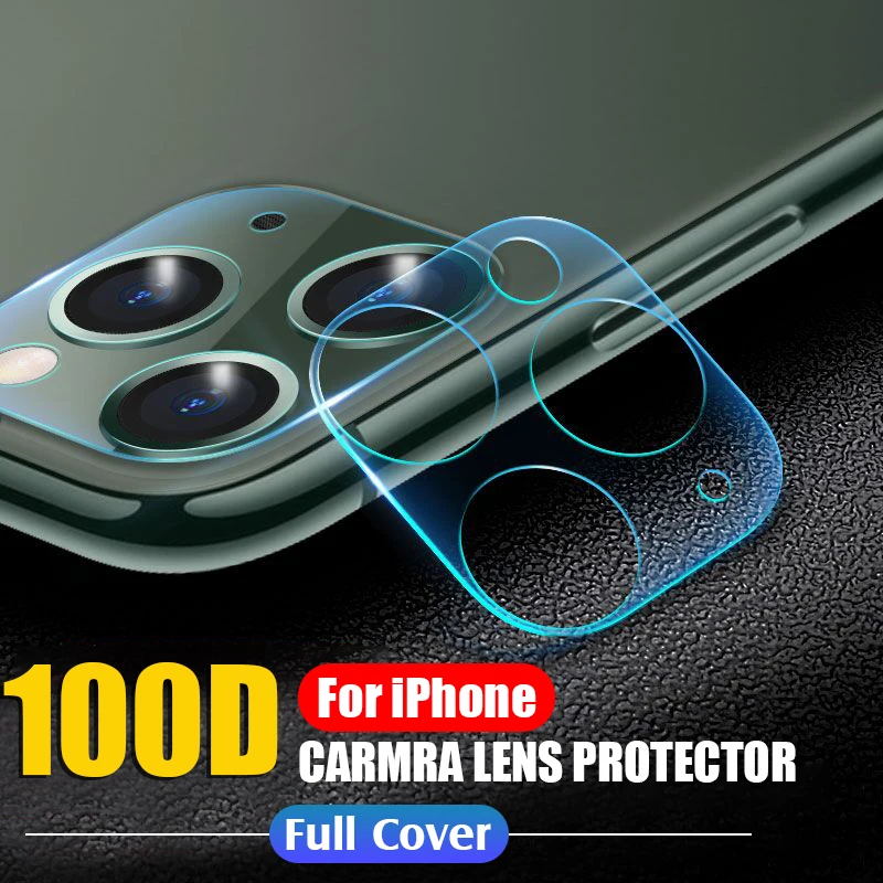 6-2 шт. Защитное стекло для камеры полное покрытие для IPhone 11 Pro Max XR XS X 8 7 6 6s Plus Защита объектива Закаленное стекло пленка