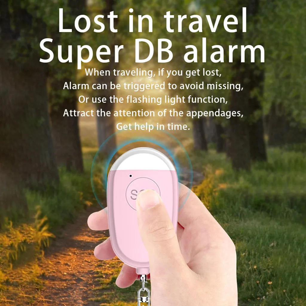 Портативные аварийные персональные охранные сигнализации Самозащита 130 децибел