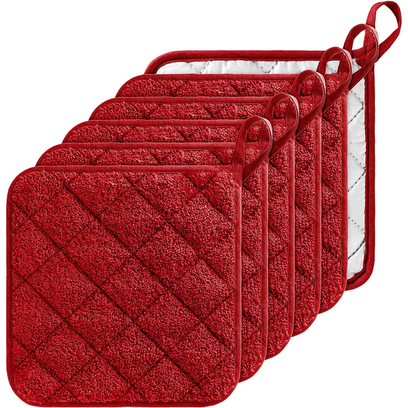 

Термостойкий хлопковый коврик для кастрюль, 6 шт.