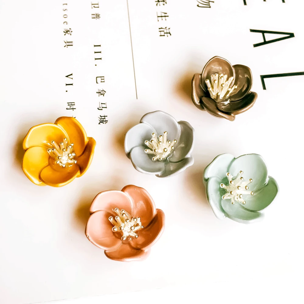 6 шт. подвески в виде цветка 22 мм | Украшения и аксессуары