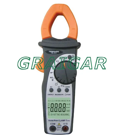 

TM-1017 400A True-RMS AC Power Clamp Meter + Phase Rotation