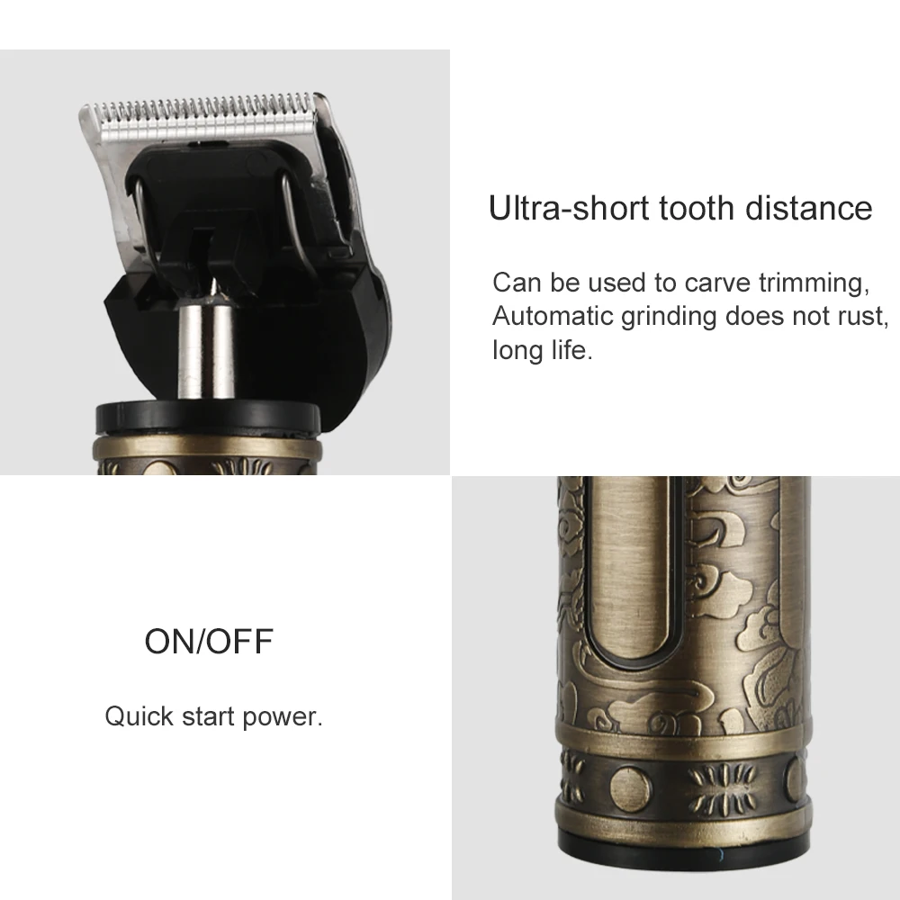 Перезаряжаемая электрическая машинка для стрижки волос Парикмахерская