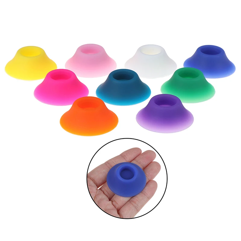 5 шт цвет случайный силиконовый держатель присоска для распылителя ручка Vape
