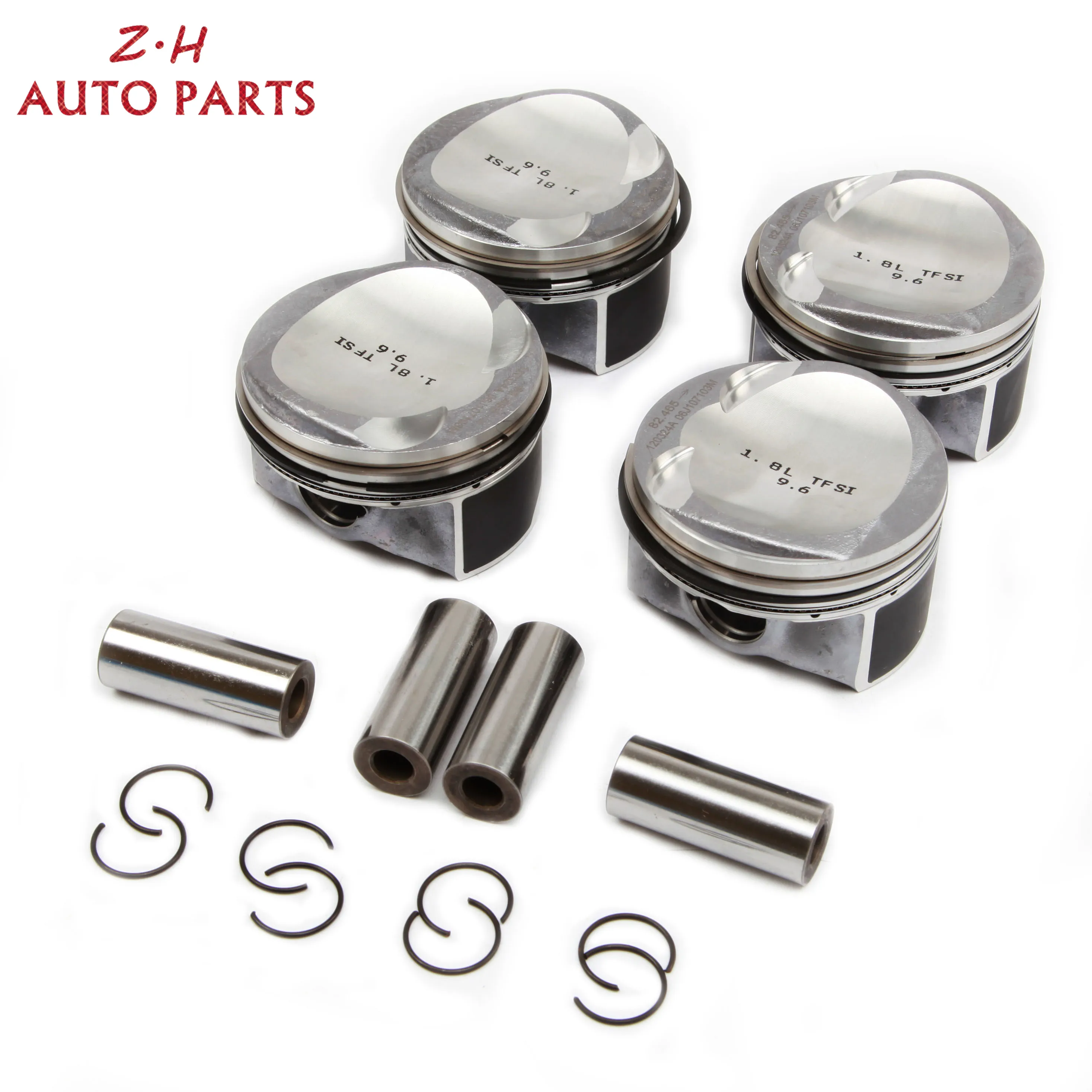 

Modified Oversized Engine Pistons & Rings Set 82.5MM +0.25MM 06H107065CP 21MM For Audi A3 A4 A5 TT VW Passat B6 Golf MK6 1.8T