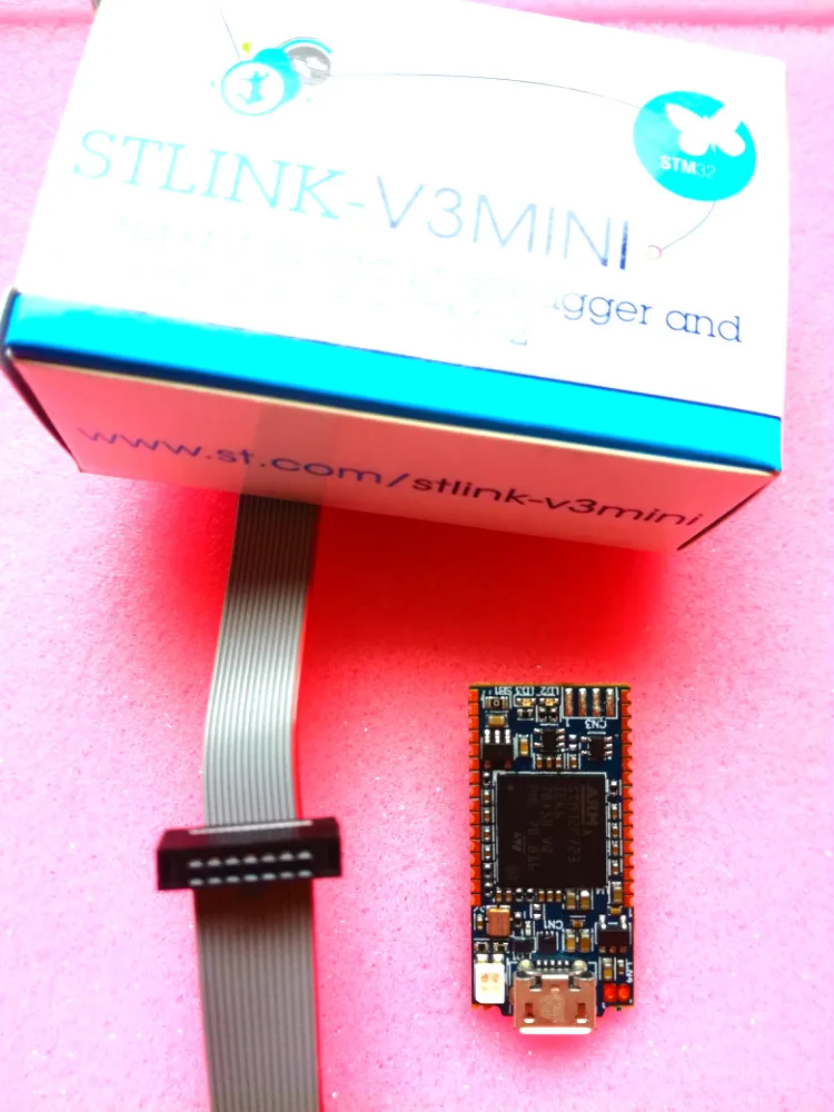 STM32 compact DEB STLINK V3 COMPACT in circuit debugger и программатор compact|Органайзеры для кабеля| |