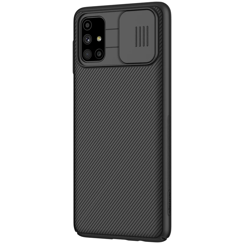 

For Samsung Galaxy M51 Case with Slide Camera Cover,Cam Shield with Camera Protection Lens Protection For Galax M51Case(black)