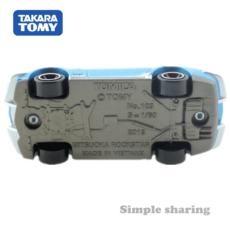 Takara Tomy Tomica No.103 Mitsuoka Rock Star брючный спортивный автомобиль 1:60 Миниатюрная модель