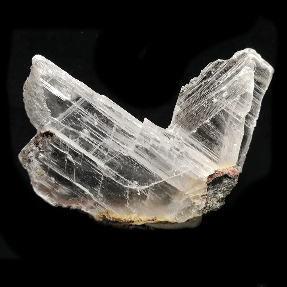 

458g A4-4sun Natural Gypsum Mineral Crystal Specimen Home Decoration