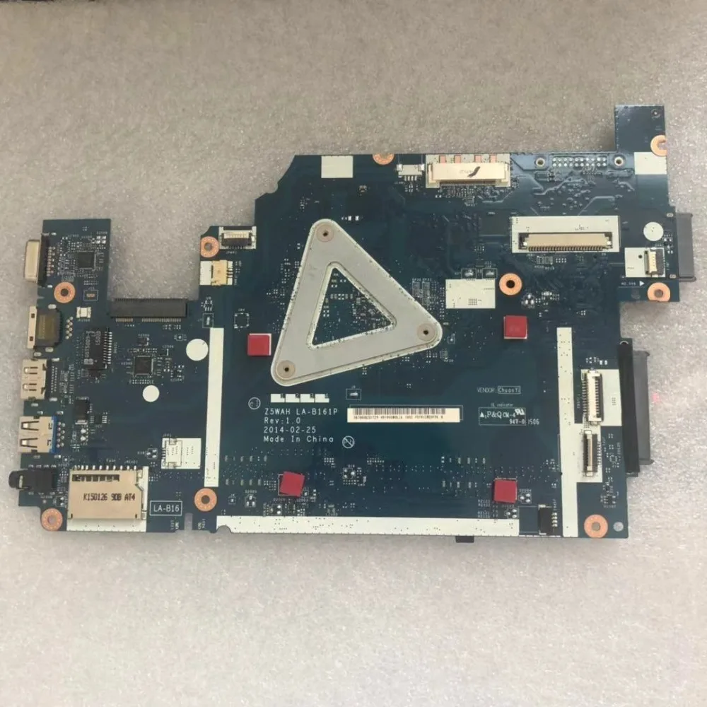 Acer Z5WAH LA-B161P Материнская плата ноутбука para acer aspire E5-531 E5-571 E5-571P NBML811005 NB. ML811.005 SR23Y I5-5200u DDR3L