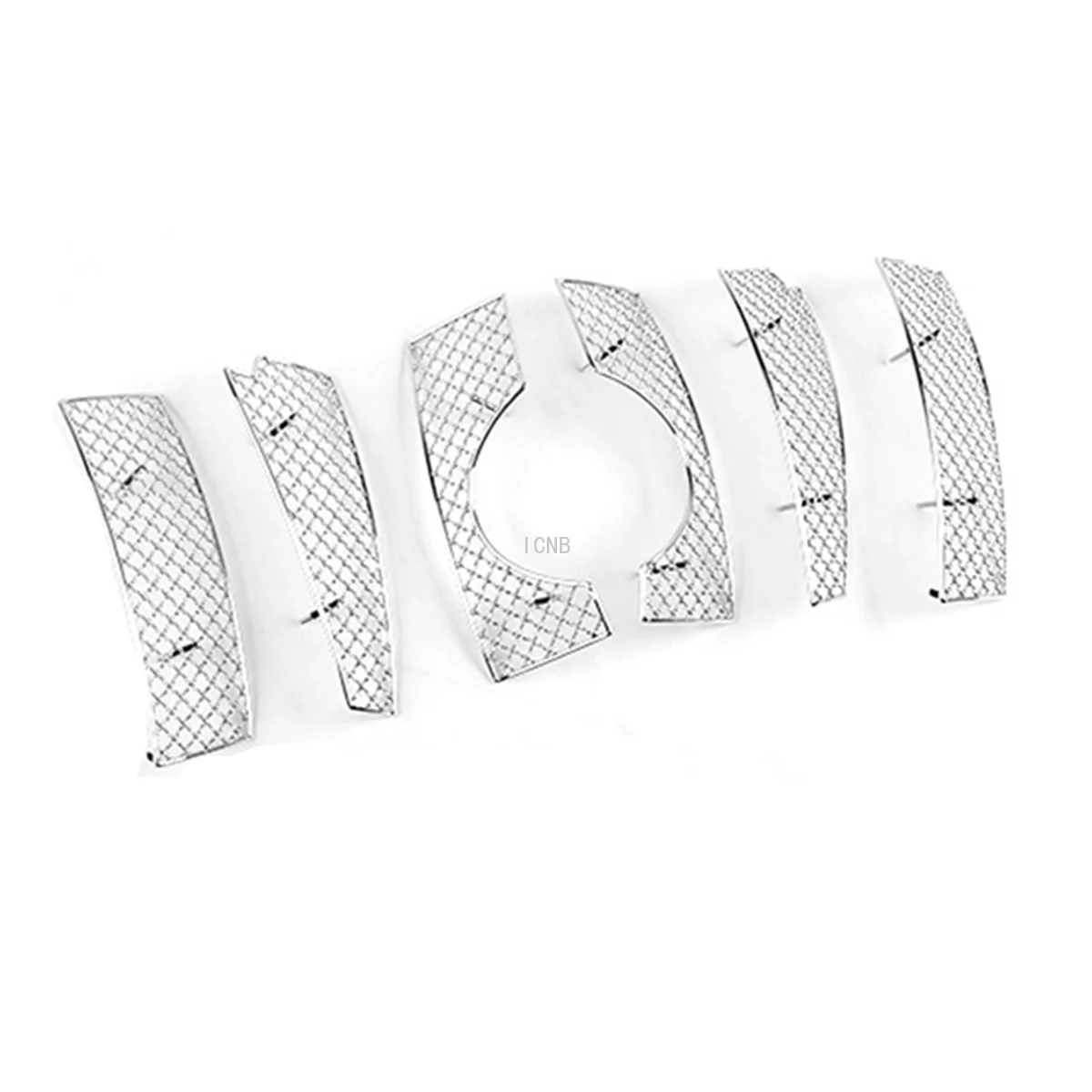 Сетчатые аксессуары из нержавеющей стали для Toyota Land Cruiser Prado 150 2014 2015 2016