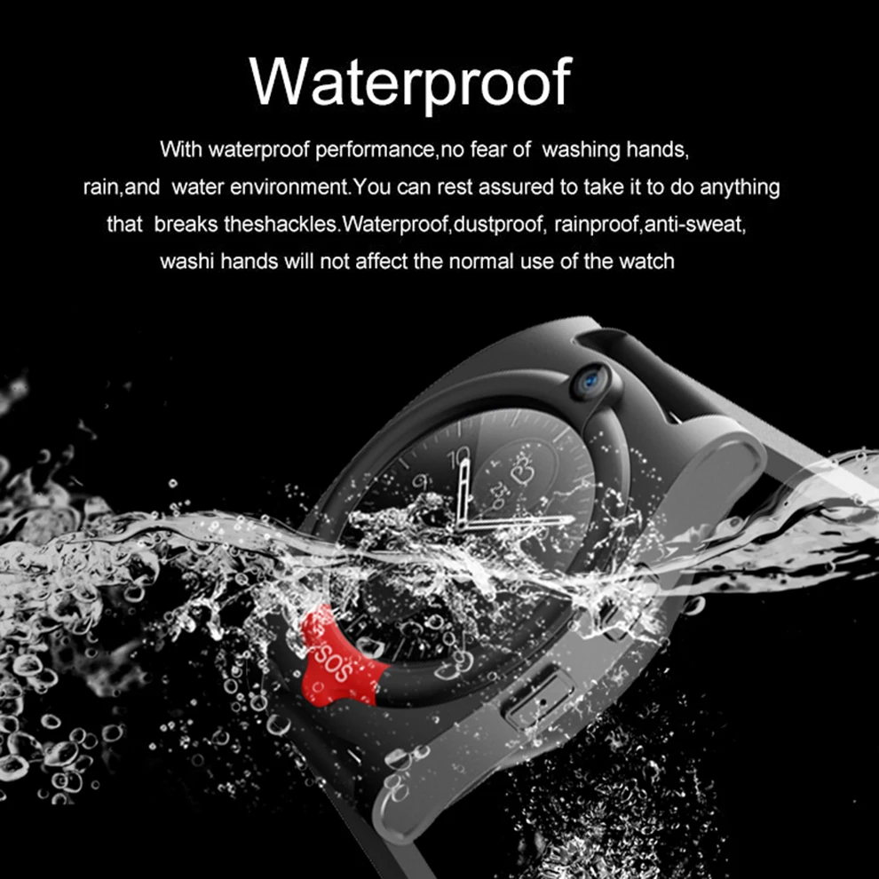 Kaufen SeenDa Net 4G Älteren Smart Uhr Herz Rate GPS Track Smartwatch SOS Alten Mann Smartwatch Kamera Video Anruf Alarm Uhr Wifi