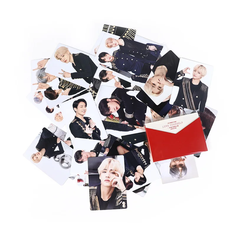 9 шт./компл. K POP Bangtan Boys JUNGKOOK Suga Rm V Jhope Jimin Jin плакат Lomo Card новый альбом карта души 7