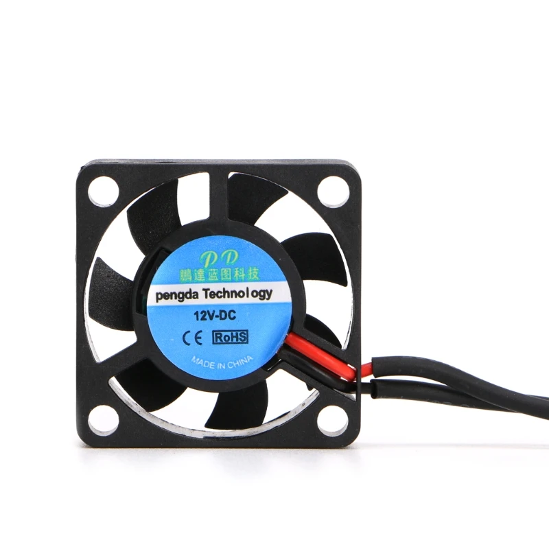 

W3JB DC 5V/12V 30*30*7mm Small 2Pin Brushless 2-Wire 3007S Axial Cooler Cooling Fan