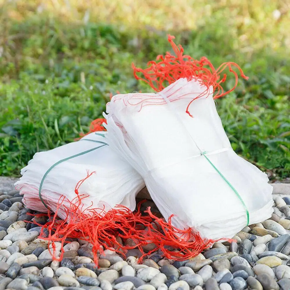 1 шт многоразовые мешки для продуктов фруктов и овощей сетчатый мешок хранения