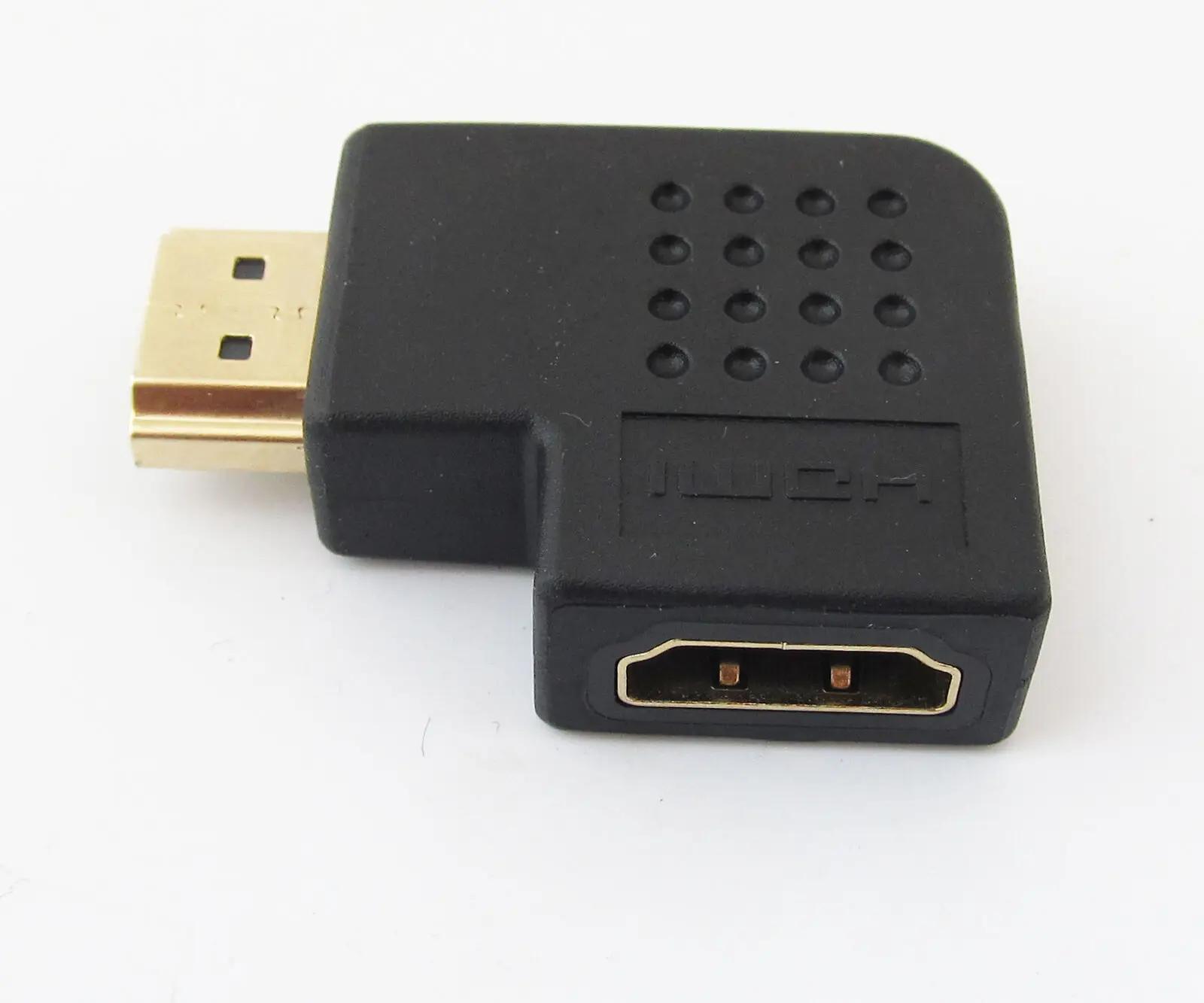 

1pc 19pin HDMI Male to Female M/F Right Angle 90D Gold Plated Adapter Converter