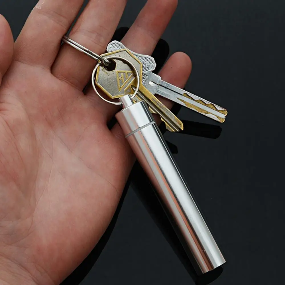 

Draagbare Rvs Metalen Tandenstoker Pak Outdoor Gereedschap