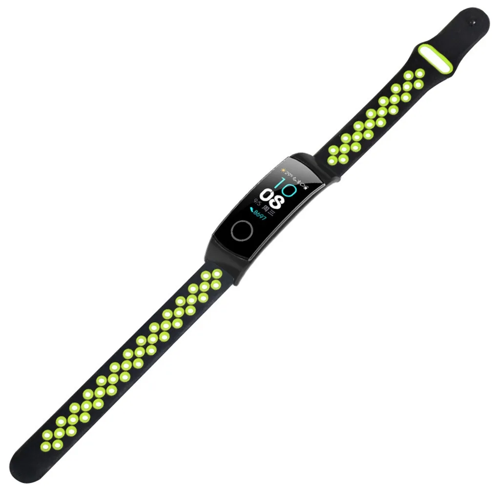 Замена волоконно-кожаных часов Ремешок Браслет для huawei Honor Band 5/4 унисекс тонкий ремешок 10 стилей роскошный модный подарок