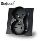 Настенная розетка в виде французской розетки, 220 В, 86 х86 мм