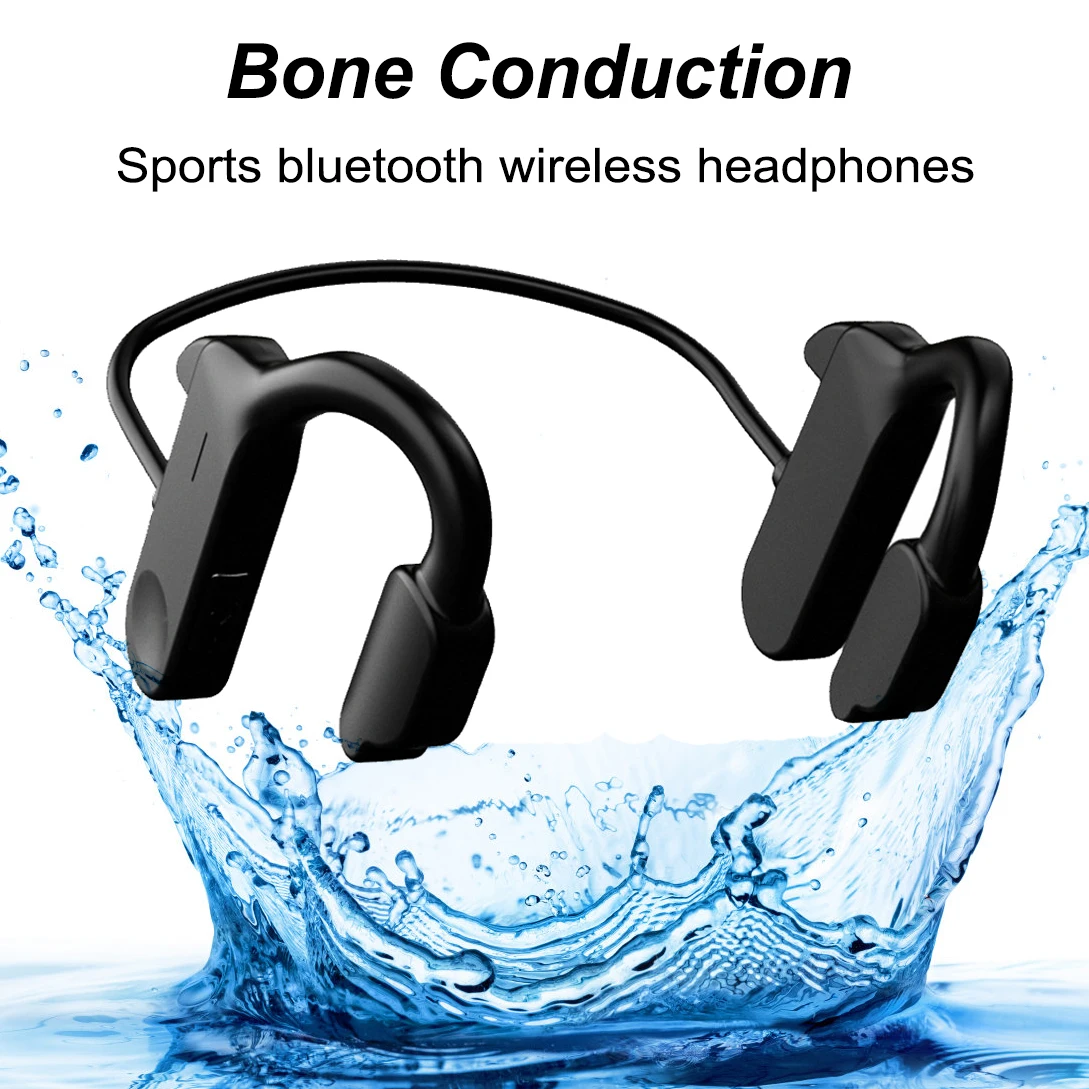 

Bluetooth-наушники с костной проводимостью, водонепроницаемые, легкие