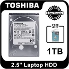 Жесткий Диск Toshiba для ноутбука, 1 ТБ, 5400-7200 обмин, 2,5 дюйма