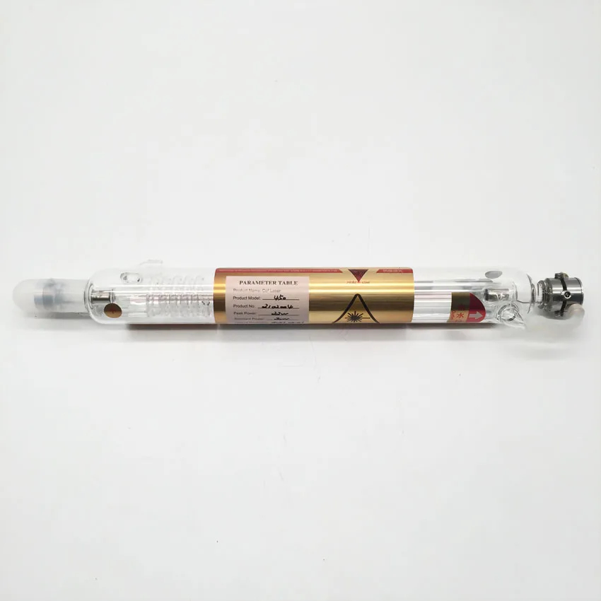 Заводская поставка 40 Вт лазерная трубка CO2 Лазерная стеклянная лампа для