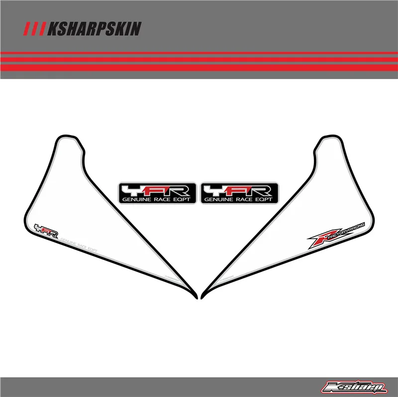 

Front Fairing Motor Number Board 3D Gel Protector for YAMAHA R6 2003-2004