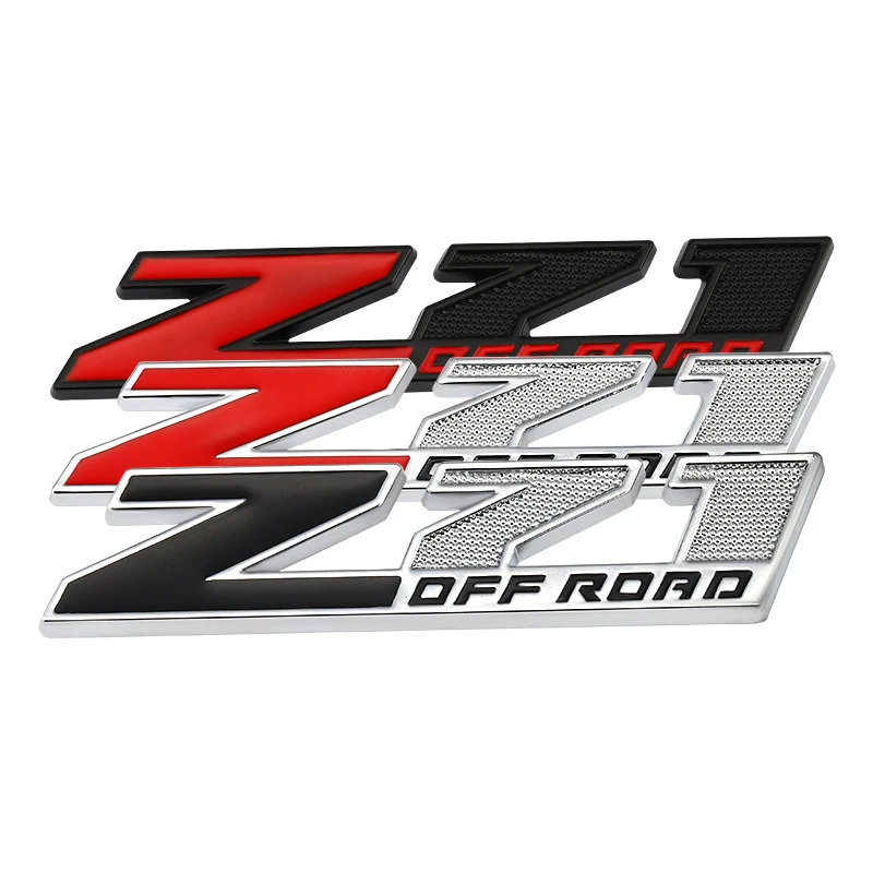 Car Sticker Emblem Front Hood Grille Badge Decals for Chevrolet Silverado Chevy Colorado Z71 OFF ROAD SIERRA 4X4 GMC styling | Автомобили