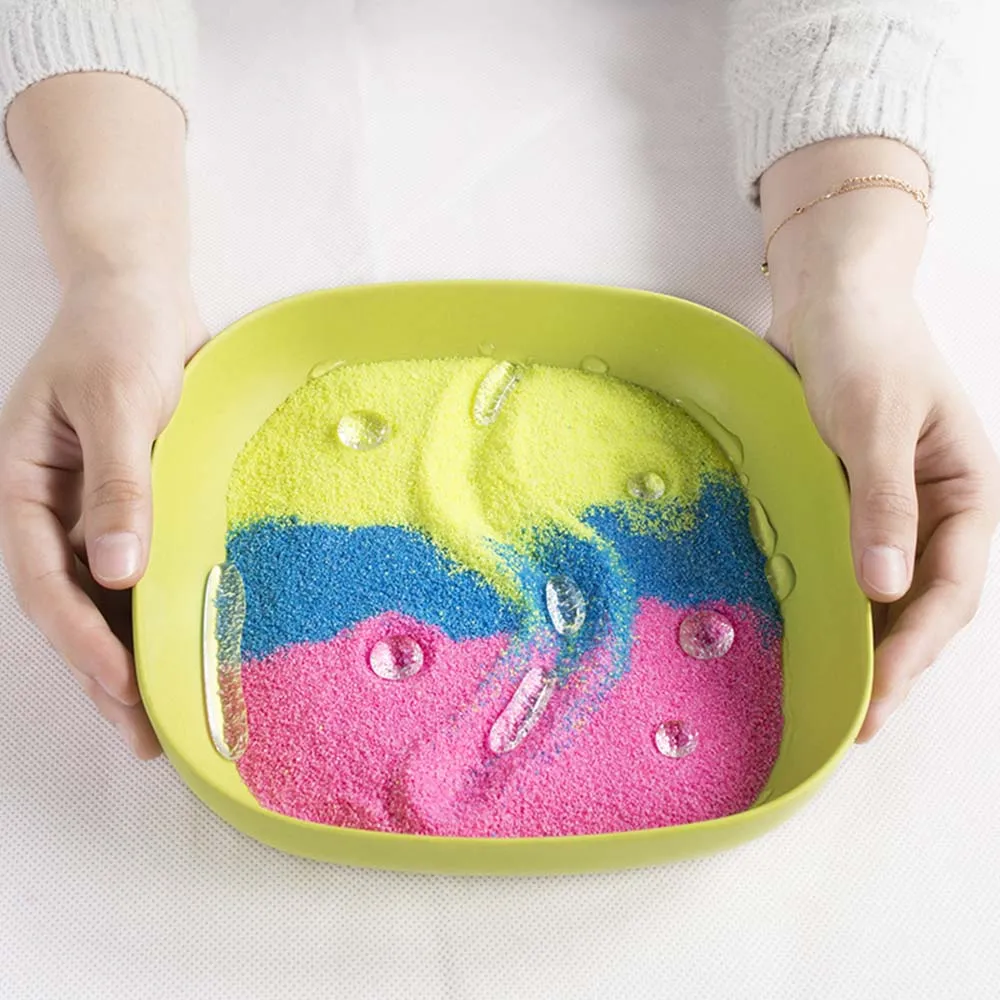 100g Not Wet Magic Sand For Kids Toys Colorful Mars Space Slime Indoor Play Educational Funny Toy Children Gifts | Игрушки и хобби