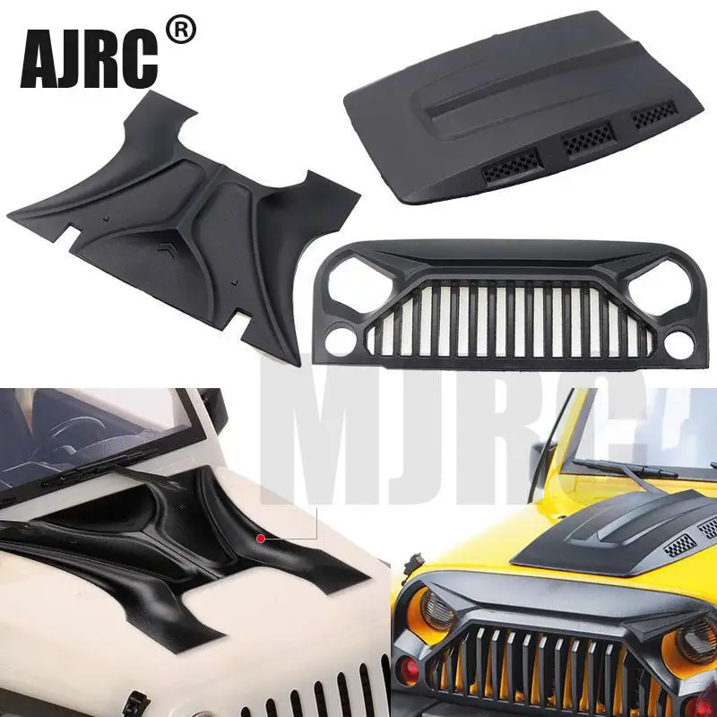 Корпус кузова MJRC 1:10 Jeep Wrangler Rubicon для axial SCX10 D90 90046 90047 313 мм колесная база грязное
