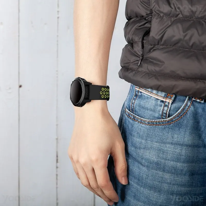 Ремешок Fenix 6 QuickFit 22 мм мягкий силиконовый спортивный водонепроницаемый ремешок