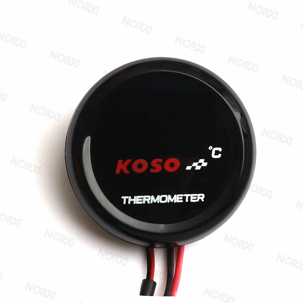 Новый Круглый датчик температуры для гоночного мотоцикла KOSO с сенсорной