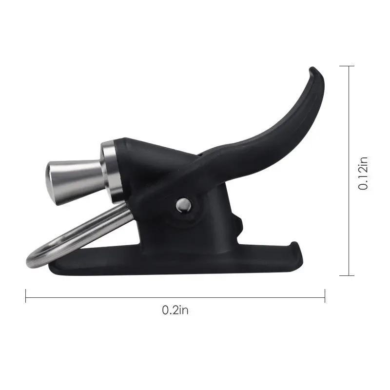 1 шт. черный зажим для пускового пистолета морской рыбалки инструмент